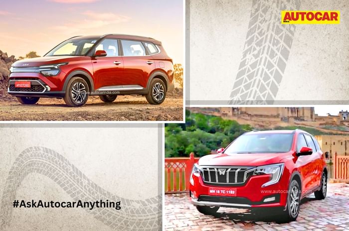 Kia Carens vs Mahindra XUV700 Kia Carens vs Mahindra XUV700